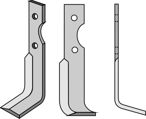 Blade 205x30mm, right
