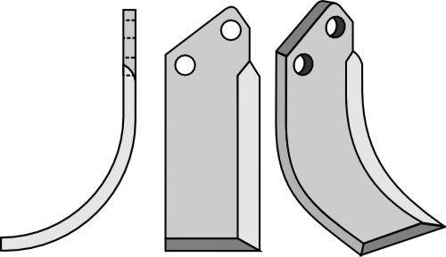 Blade 185x60mm, left