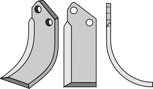 Blade 185x60mm, right