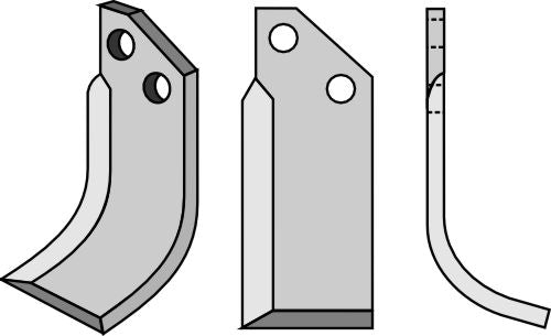 Blade 130x45mm, right