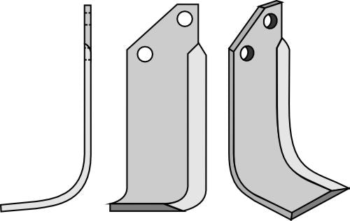 Blade 135x50mm, left