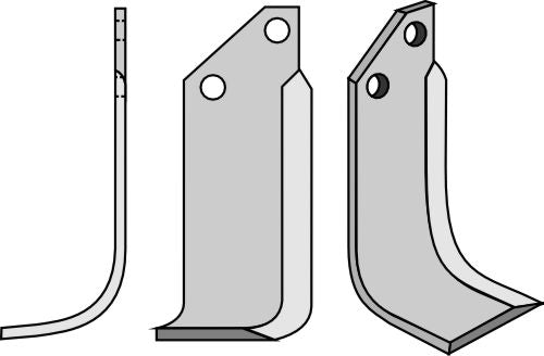 Blade 151x50mm, left