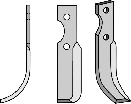 Blade 164x30mm, left