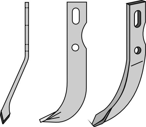 All-purpose blade 218x35mm, left