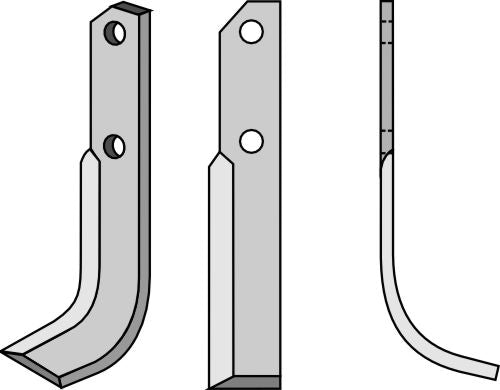 Blade 220x30mm, right