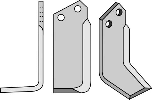 Blade 200x80mm, left