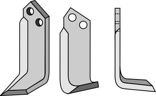 Blade 133x50mm, right