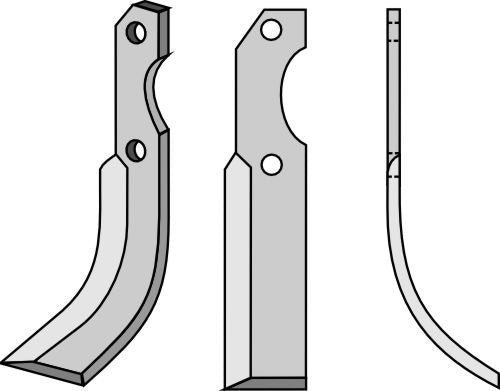Blade 210x35mm, right