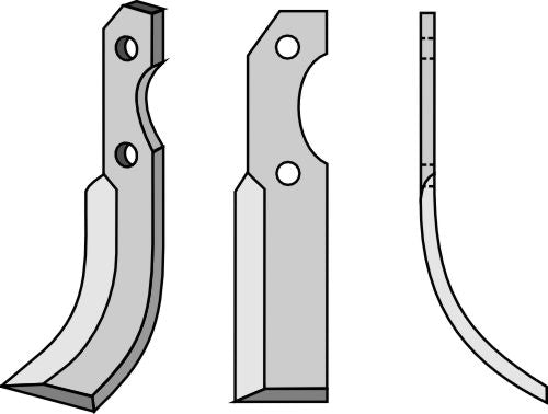 Blade 182x35mm, right