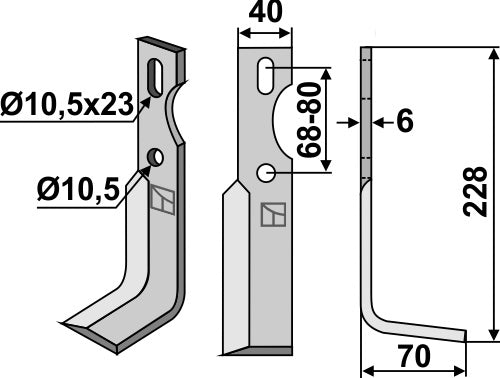 All-purpose Blade, right