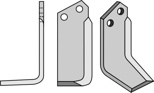 Blade 185x70mm, left