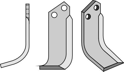 Blade 190x70mm, left