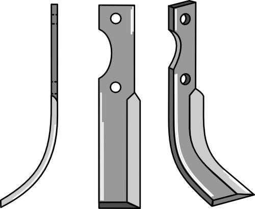 Blade 205x40mm, left