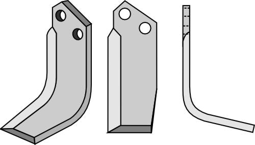 Blade 142x50mm, right