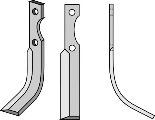 Blade 190x25mm, right