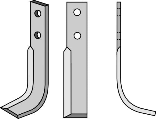 Blade 180x35mm, right