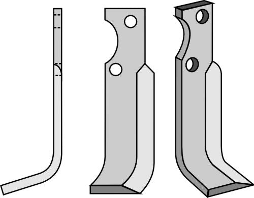 Blade 185x40mm, left