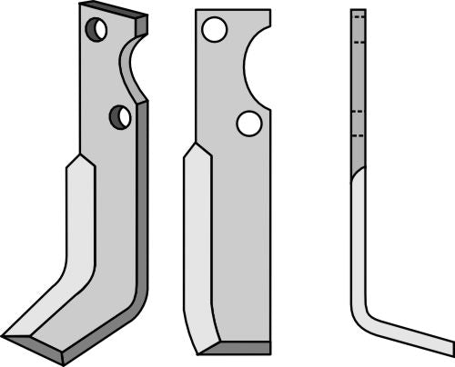 Blade 195x45mm, right