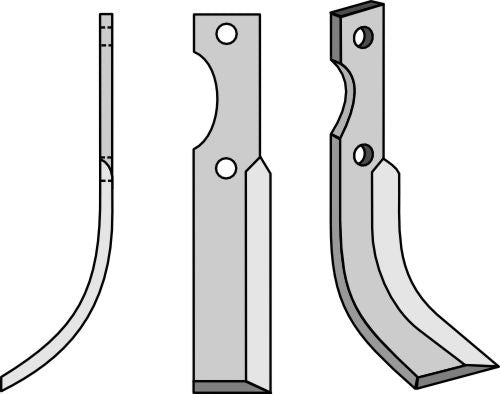 Blade 200x30mm, left