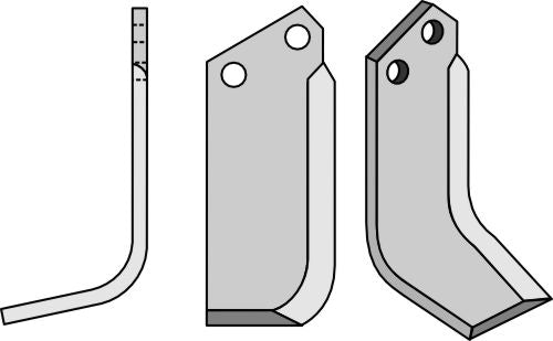 Blade 210x80mm, left