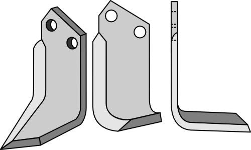 Blade 180x80mm, right