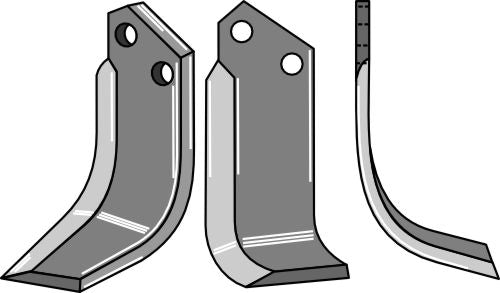 Blade 186x80mm, right