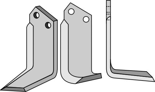 Blade 205x80mm, right
