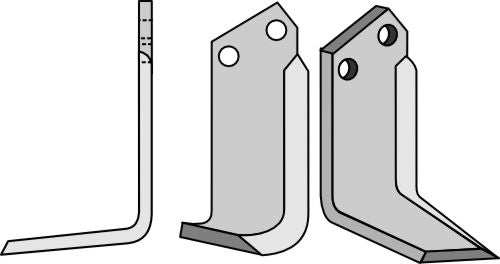 Blade 200x70mm, left