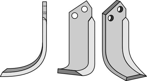 Blade 185x60mm, left