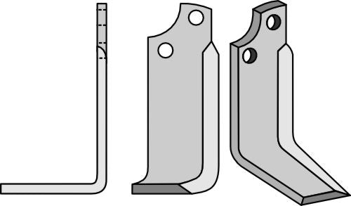 Blade 187x70mm, left