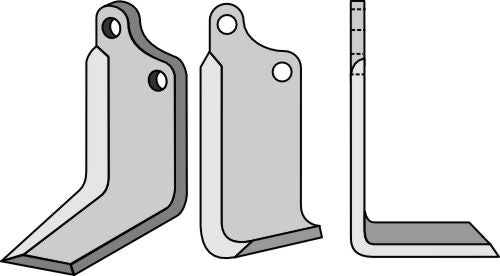 Blade 175x80mm, right