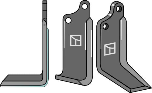 Blade DURAFACE 215x90mm, left