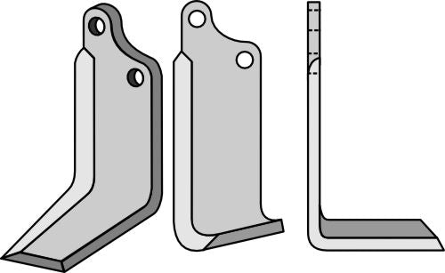 Blade 215x90mm, right