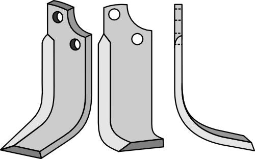 Blade 257x90mm, right
