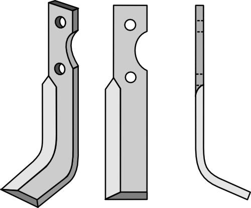 Blade 167x30mm, right