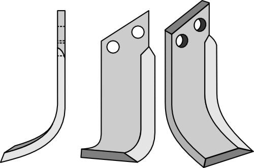 Blade 205x80mm, left