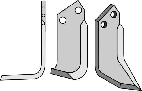 Blade 180x60mm, left