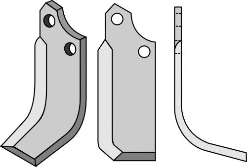 Blade 201x80mm, right