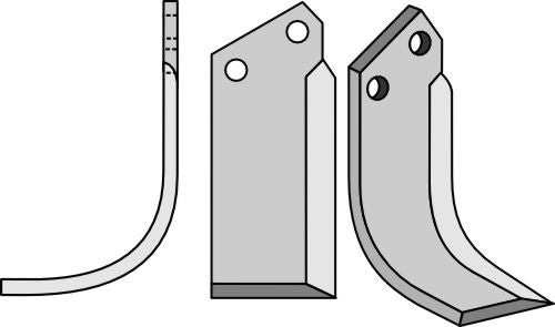 Blade 173x75mm, left
