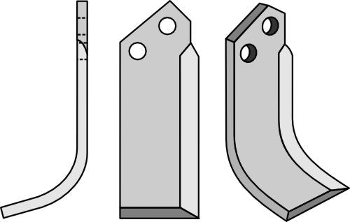 Blade 135x60mm, left
