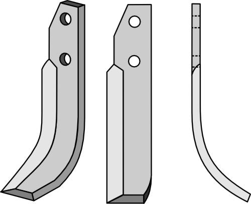 Blade 180x30mm, right