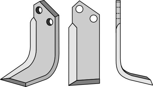Blade 170x50mm, right
