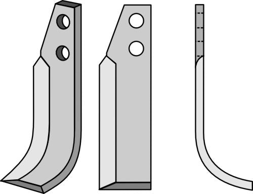 Blade 186x45mm, right model