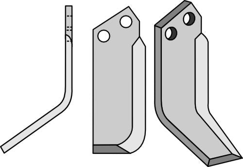 Blade 157x50mm, left