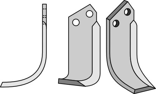 Blade 182x70mm, left