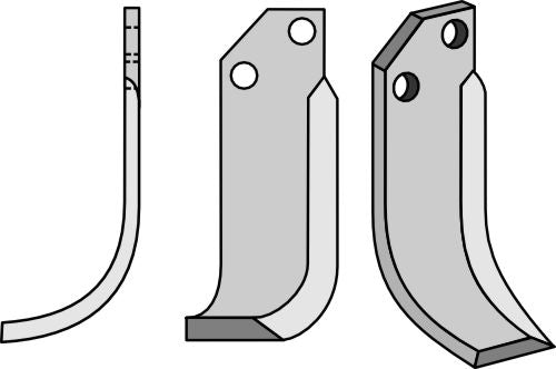 Blade 193x50mm, left