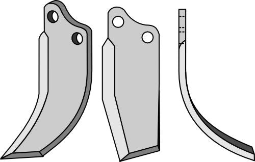 Blade 210x80mm, right