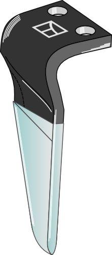 Tine for rotary harrows (DURAFACE) 280mm, right