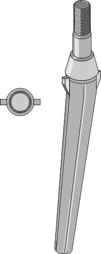 Tine for rotary harrows