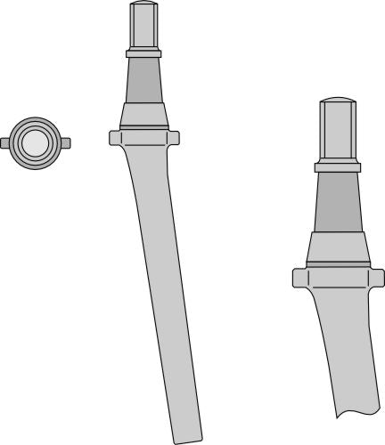 Tine for rotary harrows